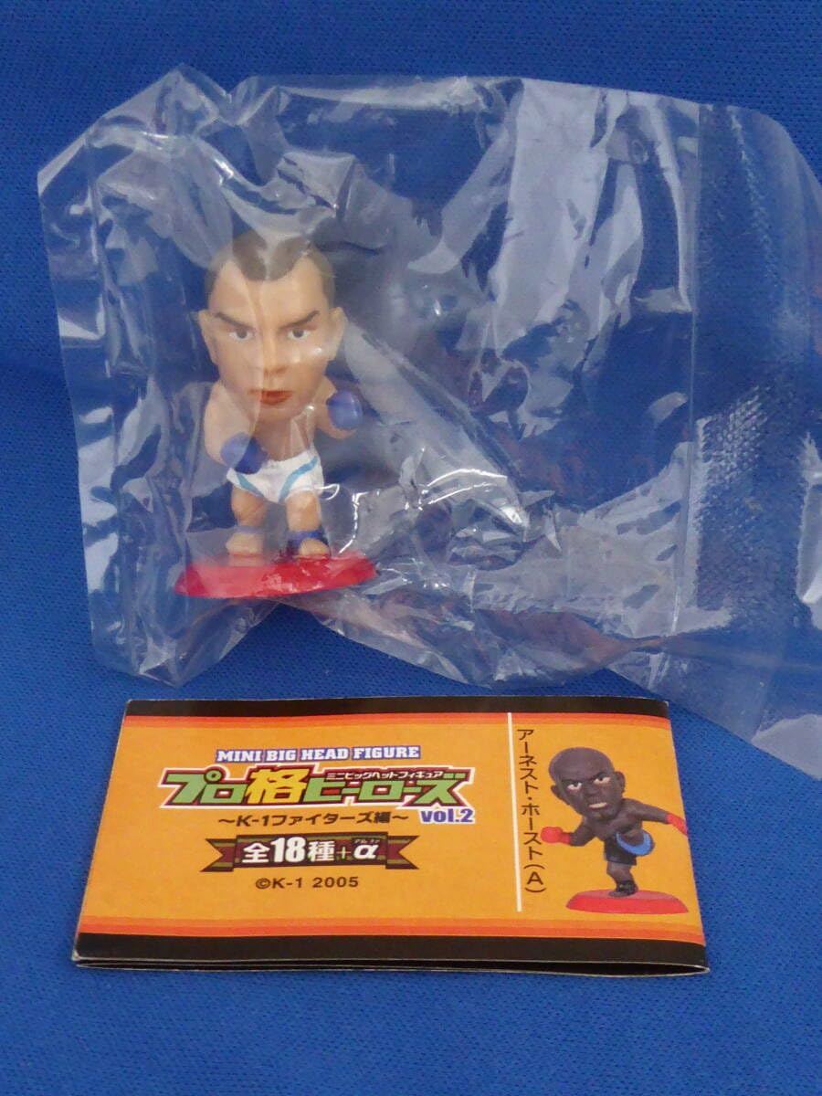非売品 レア プロ格ヒーローズ ミニビッグヘッドフイギュア 展示用リング プロ格ヒーローズ ミニビッグヘッドフィギュア vol.1 BOX 24個